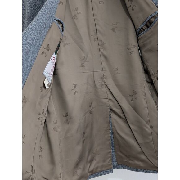 Vintage Orvis Harris Tweed 42R Blazer Made in England Wool Heritage - Picture 8 of 9